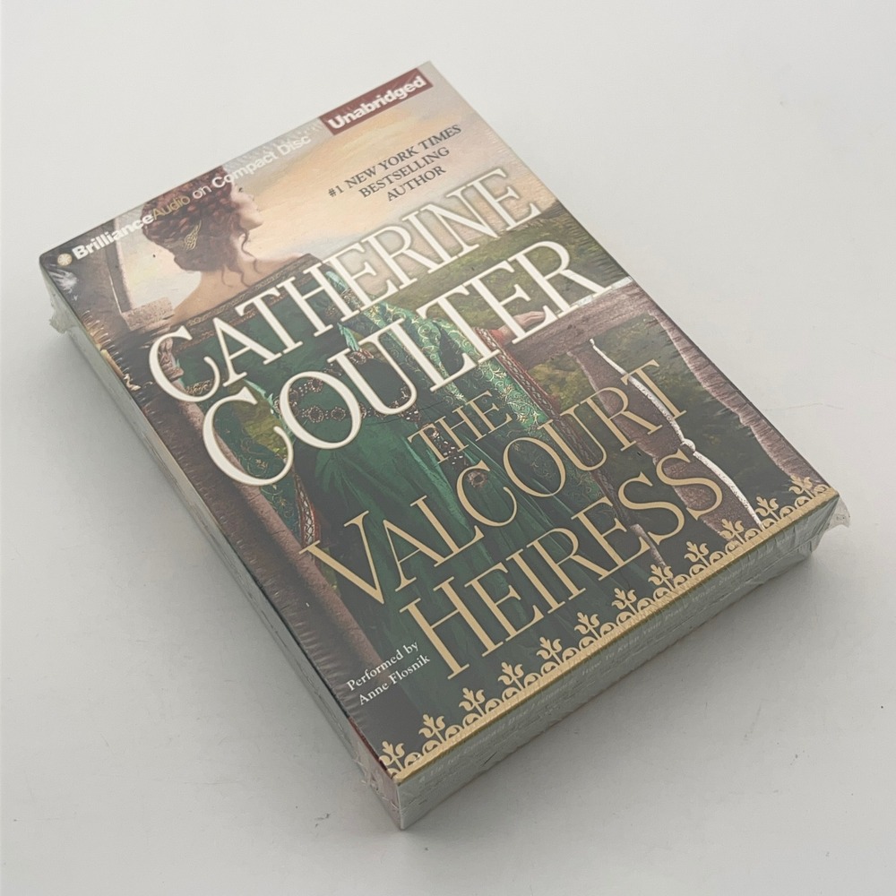 The Valcourt Heiress Catherine Coulter Audiobook CD Unabridged 9781593557492 NEW